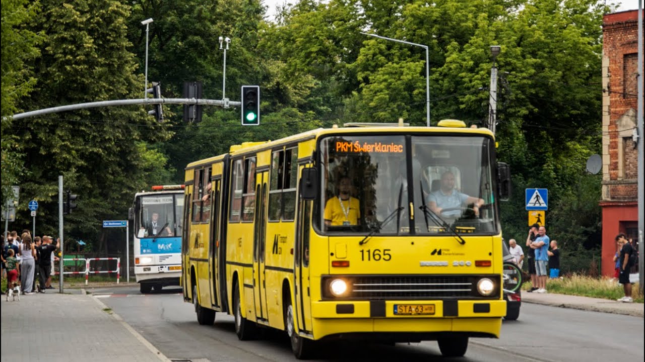 Ikarus 280 PKM Świerklaniec linia W6 #1165 
