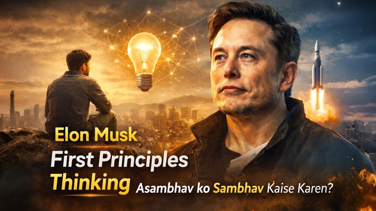 First Principles Thinking: Elon Musk की सोच जो असंभव को संभव बनाती है