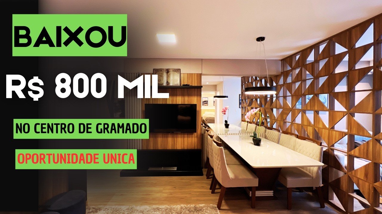 Vale a Pena? Apartamento Mobiliado no Centro de Gramado com R$ 800 Mil Off