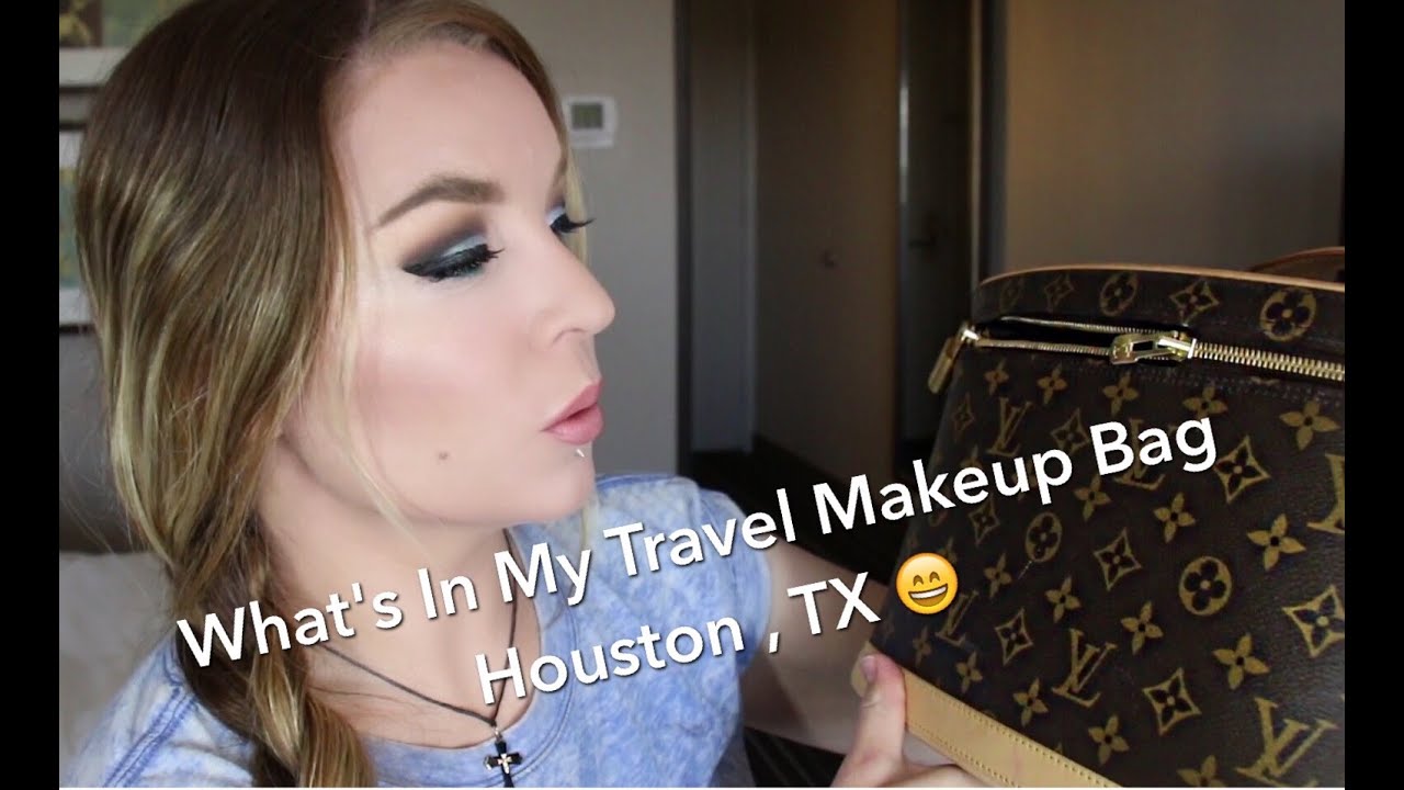 What's in My Travel Makeup Bag : Houston, TX