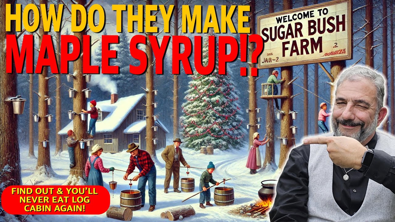 How Maple Syrup Is Made From Tree To Pancakes- The Mike Church Show!
