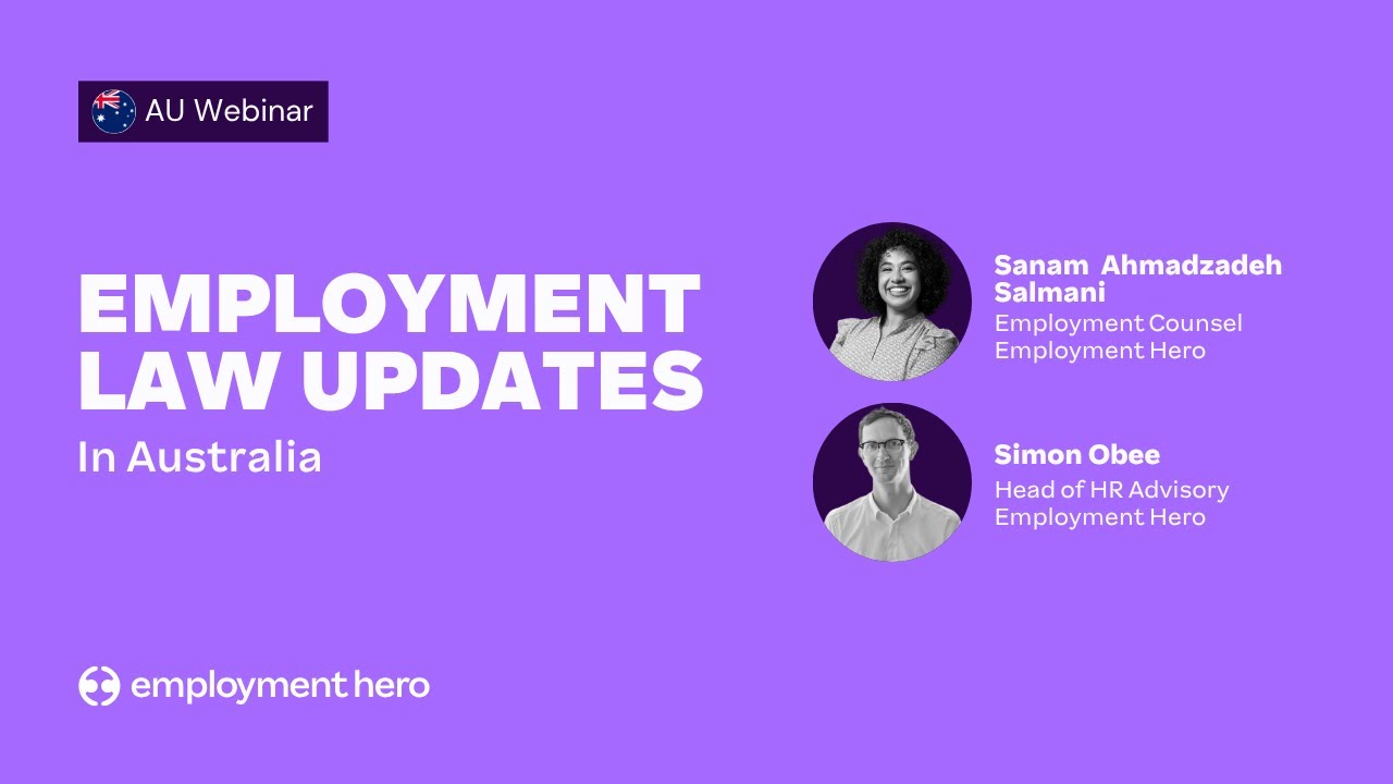 Employment Law Updates in Australia [May 2025]