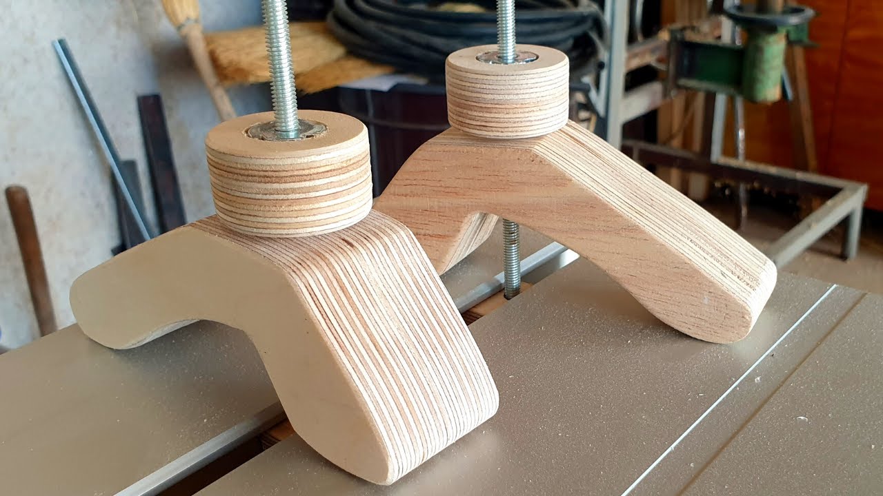 Simple DIY T-Track Hold Down Clamps | Стяги за Т-Образен Профил