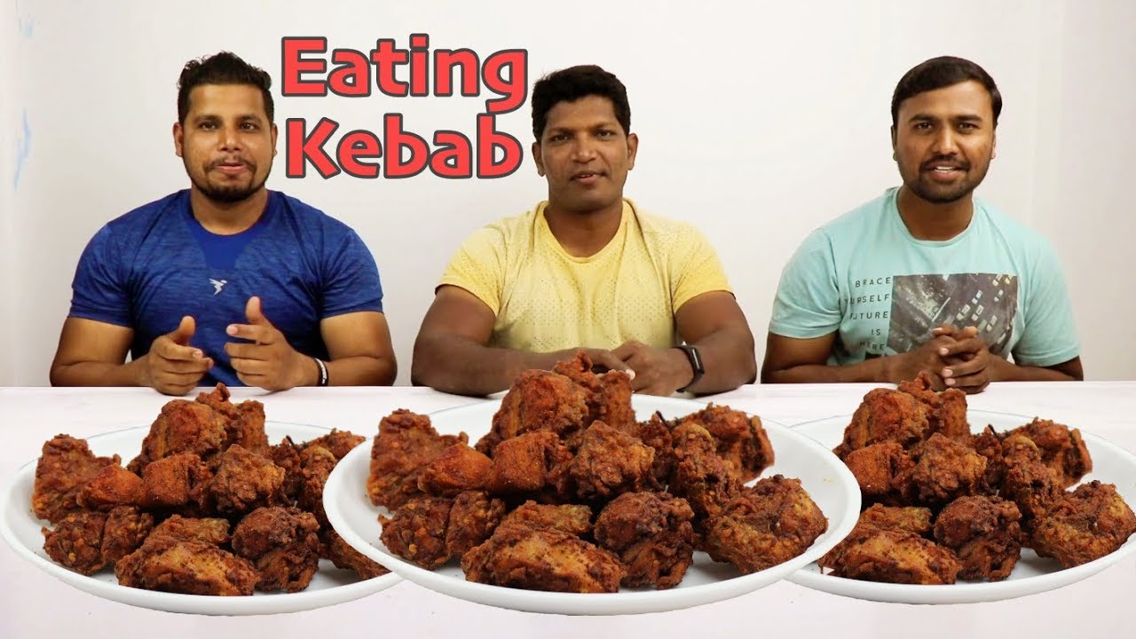 3 PLATES OF CHICKEN KEBAB EATING CHALLENGE | NON VEG FOOD CHALLENGE |