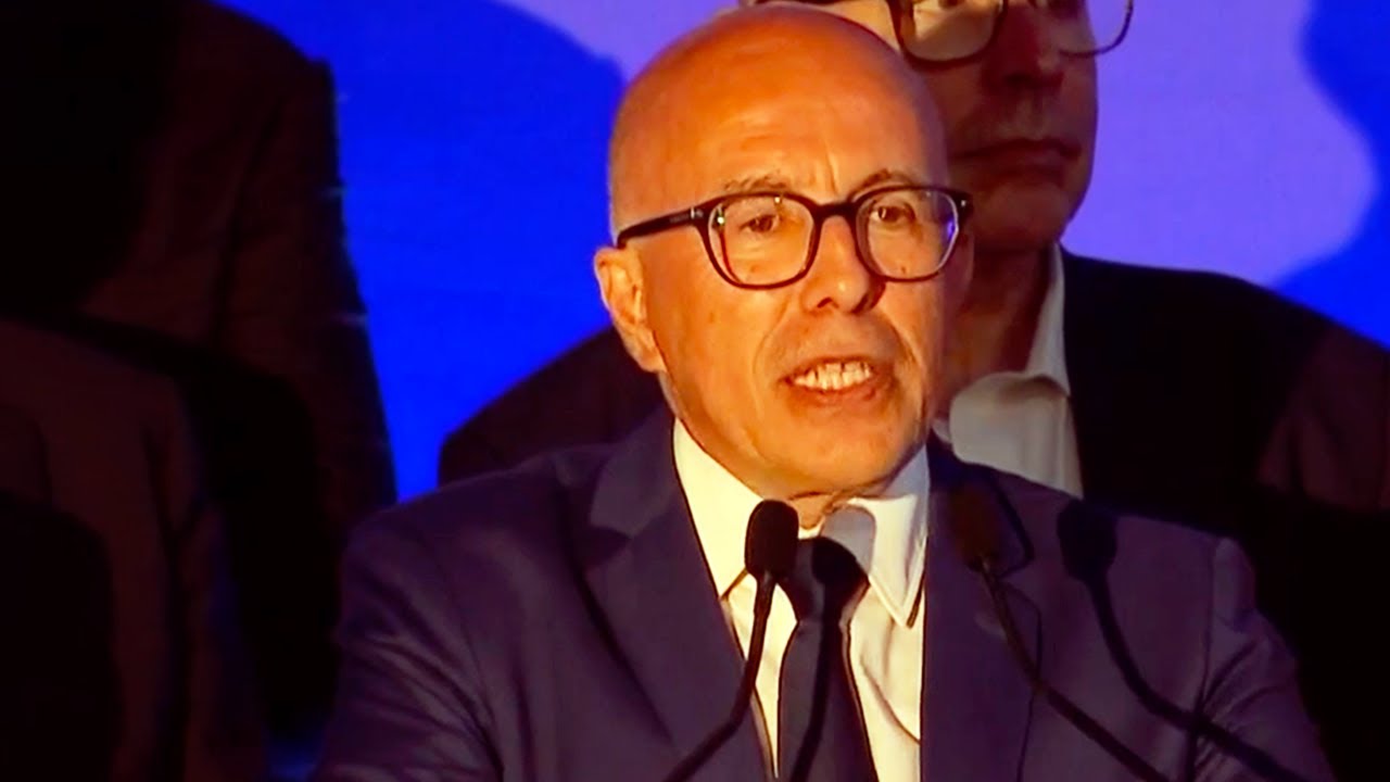 La déclaration d'Eric Ciotti : 