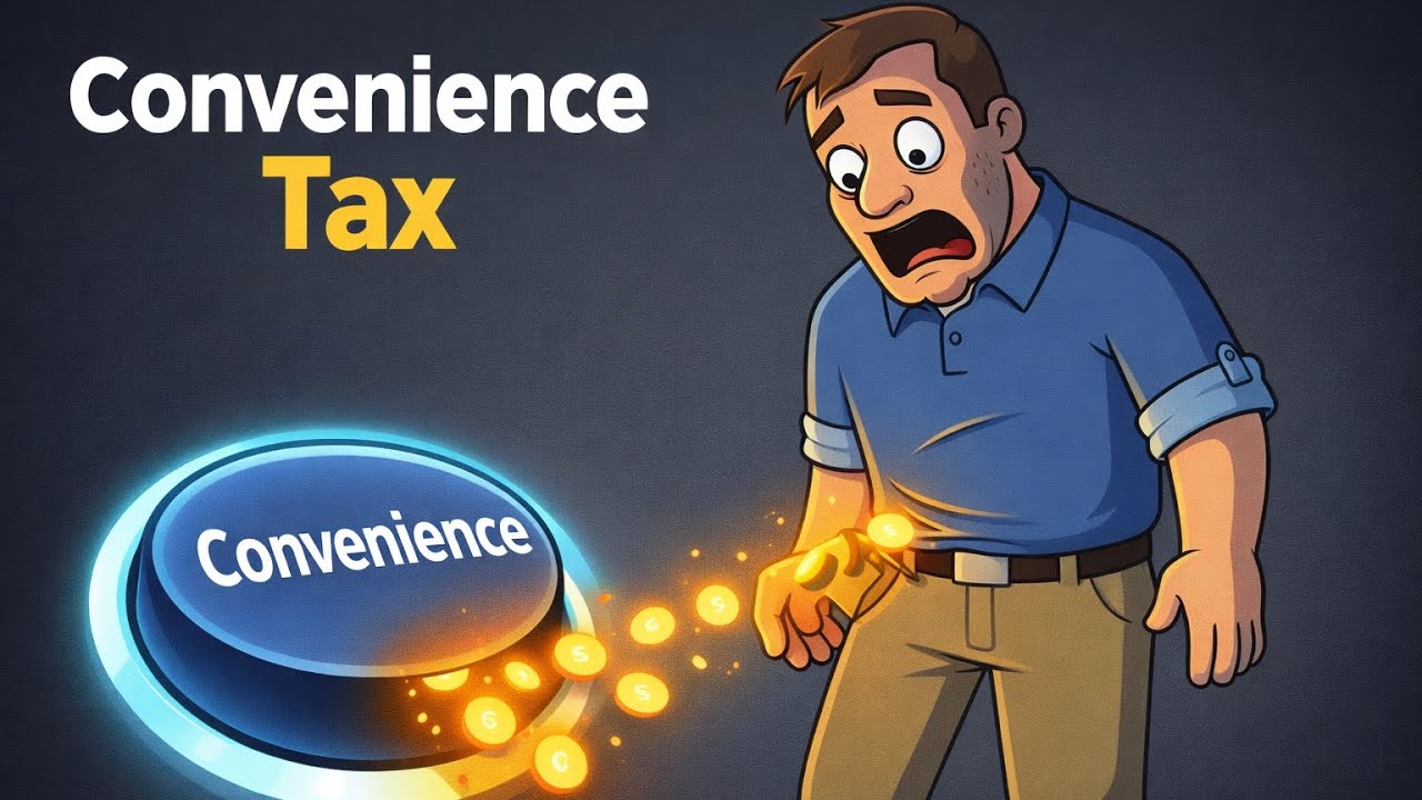 You're not broke. You're just paying a Convenience Tax.Every easy choice costs more than you think.