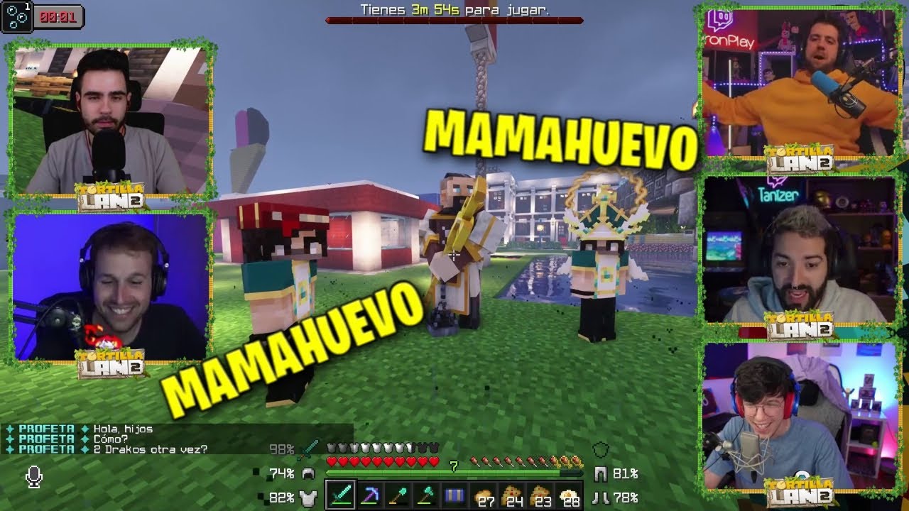 Auron Mira a Drako Vendiendo en la Tienda de Tanizen y Llega un Drako Falso / TORTILLALAND 2