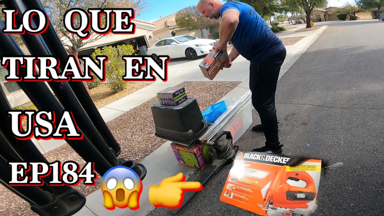 ENCONTRAMOS MUCHAS COSAS EN LA BASURA🤑😱 Lo Que Tiran En Usa