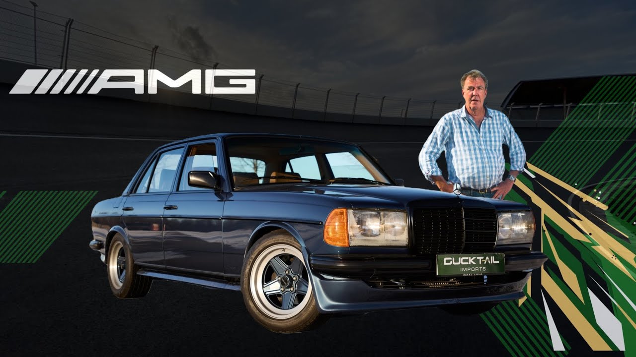 MERCEDES-BENZ 280E AMG W123 новый выпуск, Джереми Кларксон, Джереми Кларксон из Топ Гир и Гранд Тур 