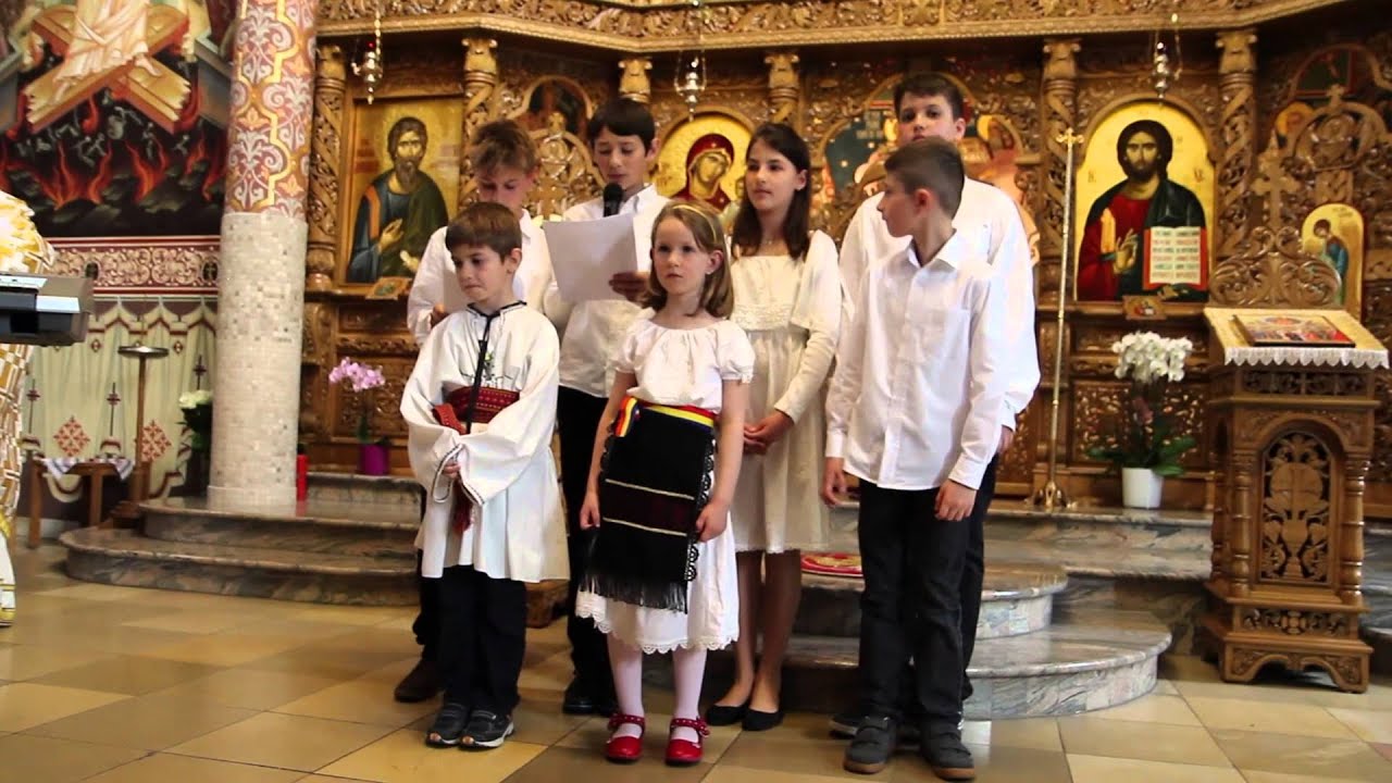 Biserica Ortodoxa &laquo;Nasterea Domnului&raquo; Stuttgart. 24 mai 2015. Serbare dedicata limbii rom&acirc;ne