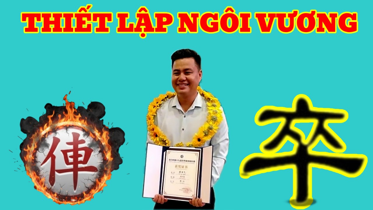 Thiết lập ngôi vương | Lại Lý Huynh vs Doãn Thăng | Chung kết cờ tướng Thế giới 2025.