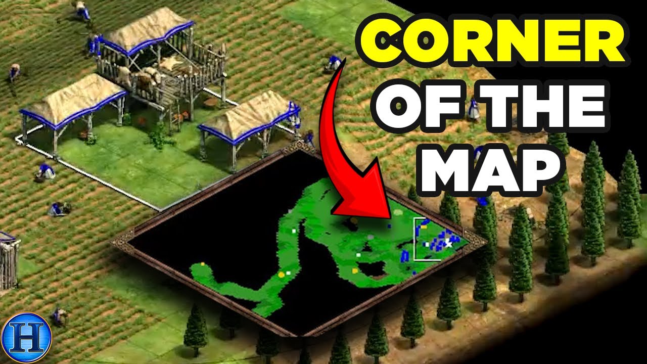 I Moved my Town Center to the Corner in DARK AGE | AoE2