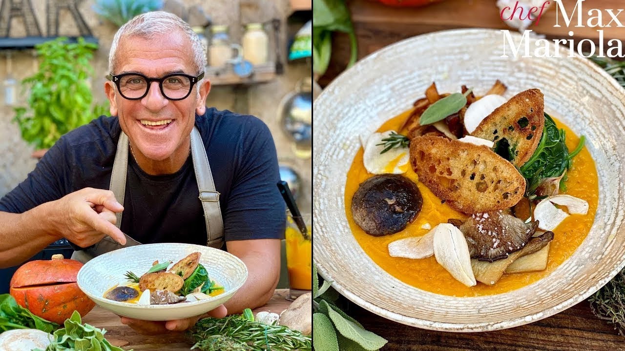 VELLUTATA DI ZUCCA Ricetta Semplice PIÙ BUONA DELLA CARNE - Chef Max Mariola