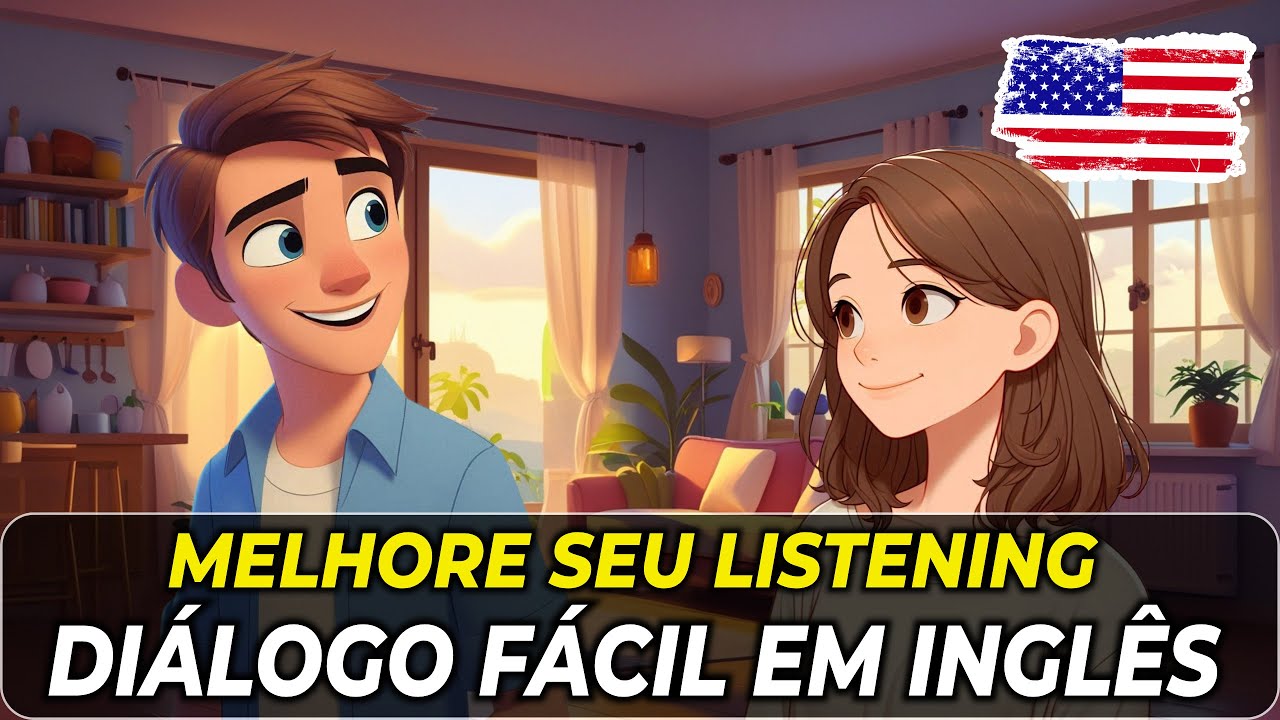 Comece a entender ingl&ecirc;s f&aacute;cil e r&aacute;pido com este di&aacute;logo 🔥 Bons H&aacute;bitos para Come&ccedil;ar o Dia ✅✨
