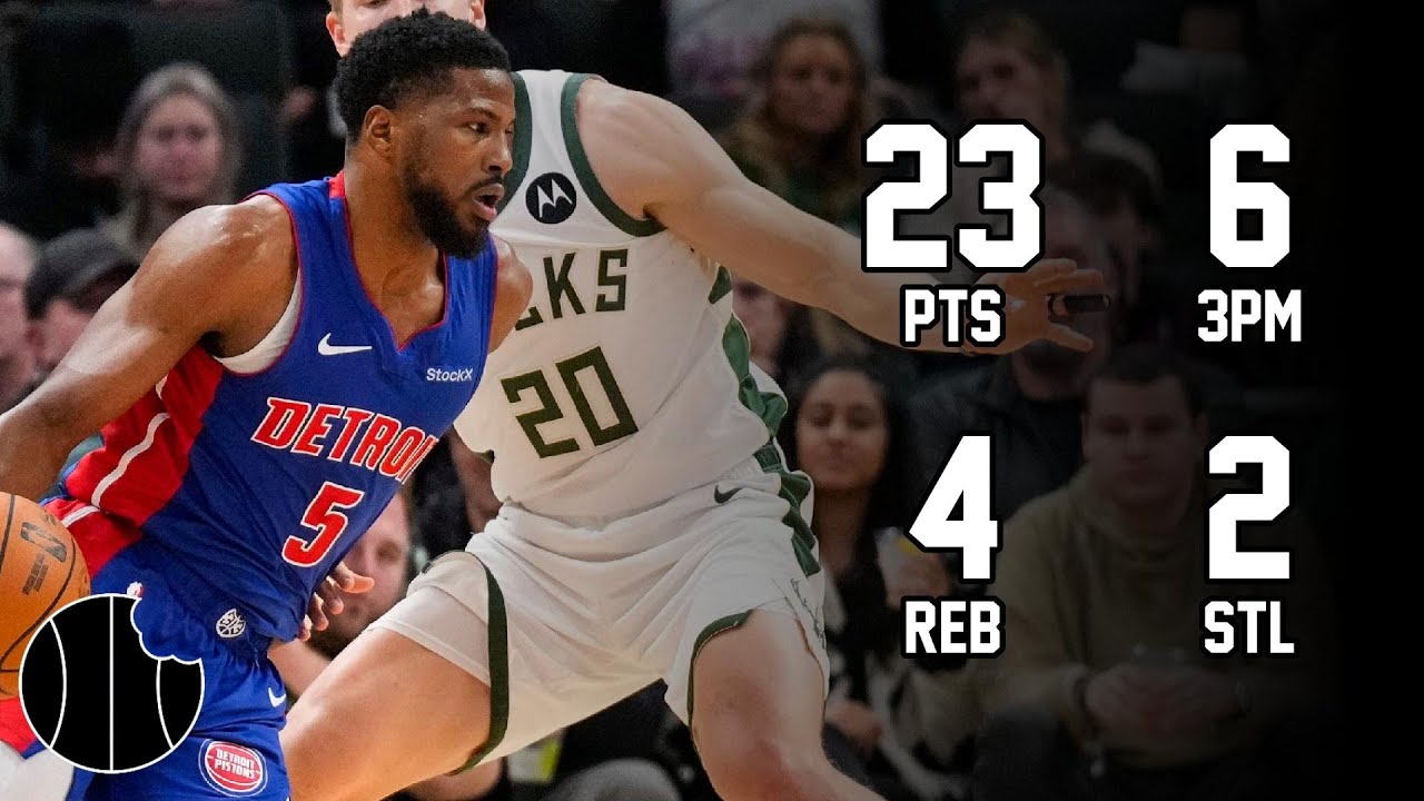 Malik Beasley Highlights | Celtics vs. Pistons | 4th Dec 2024