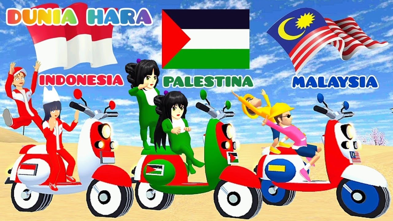 Yuta Mio Jadi Penjual Mobil Motor Cari 3 Motor Indonesia 🇮🇩 Malaysia 🇲🇾 Palestina 🇵🇸 | Sakura