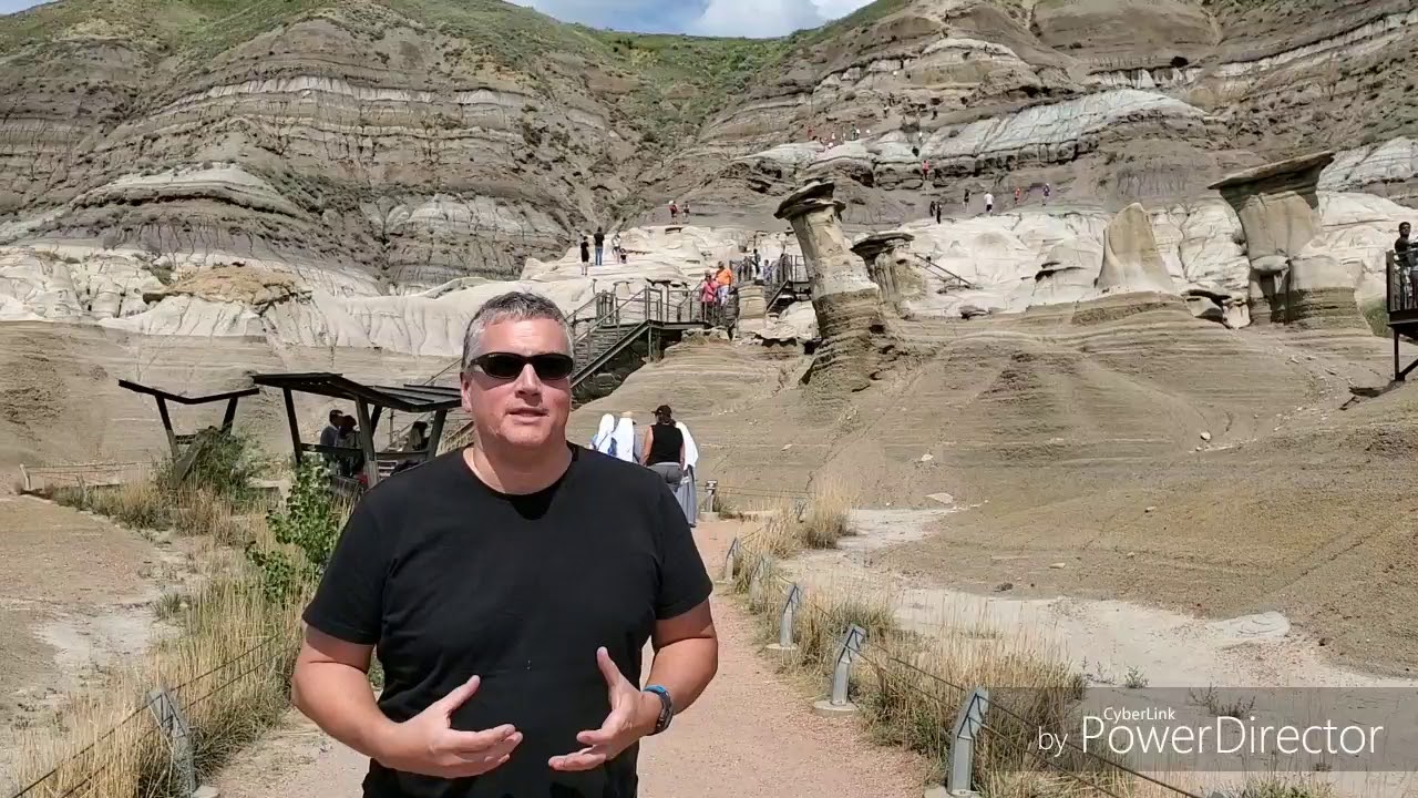 DRUMHELLER ALBERTA: the unusual rock formations known as the hoodoos