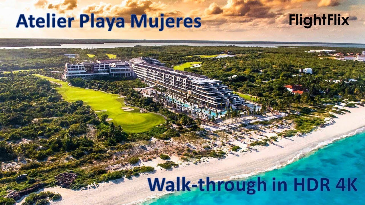 Atelier Playa Mujeres Orientation and Walk-through in HDR 4K