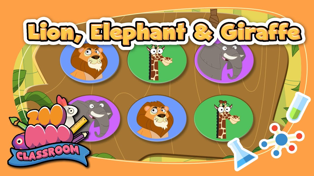 Let's play a game | MIX & MATCH | @ZooMoo #kidsgames #kidslearning