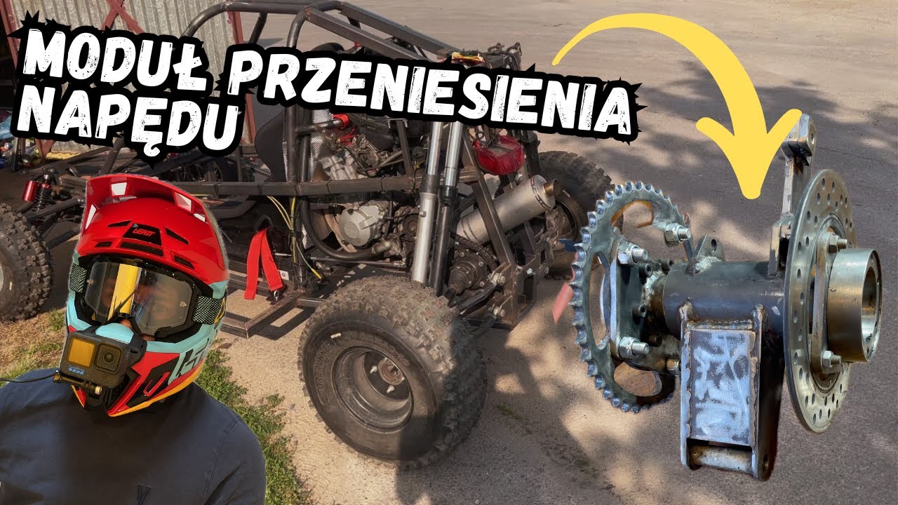 Jak zbudowałem moduł przeniesienia napędu w moim crosskarcie? Zobacz jakie to proste!