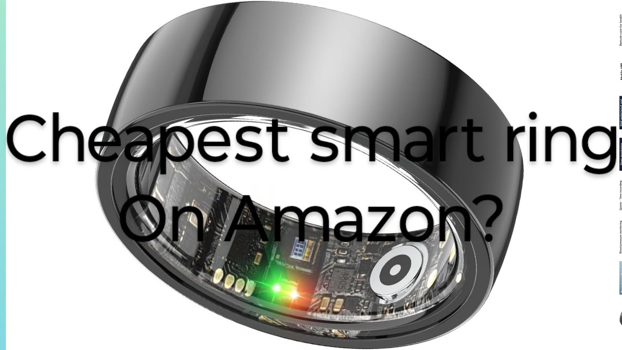 Cheapest smart ring from Amazon review