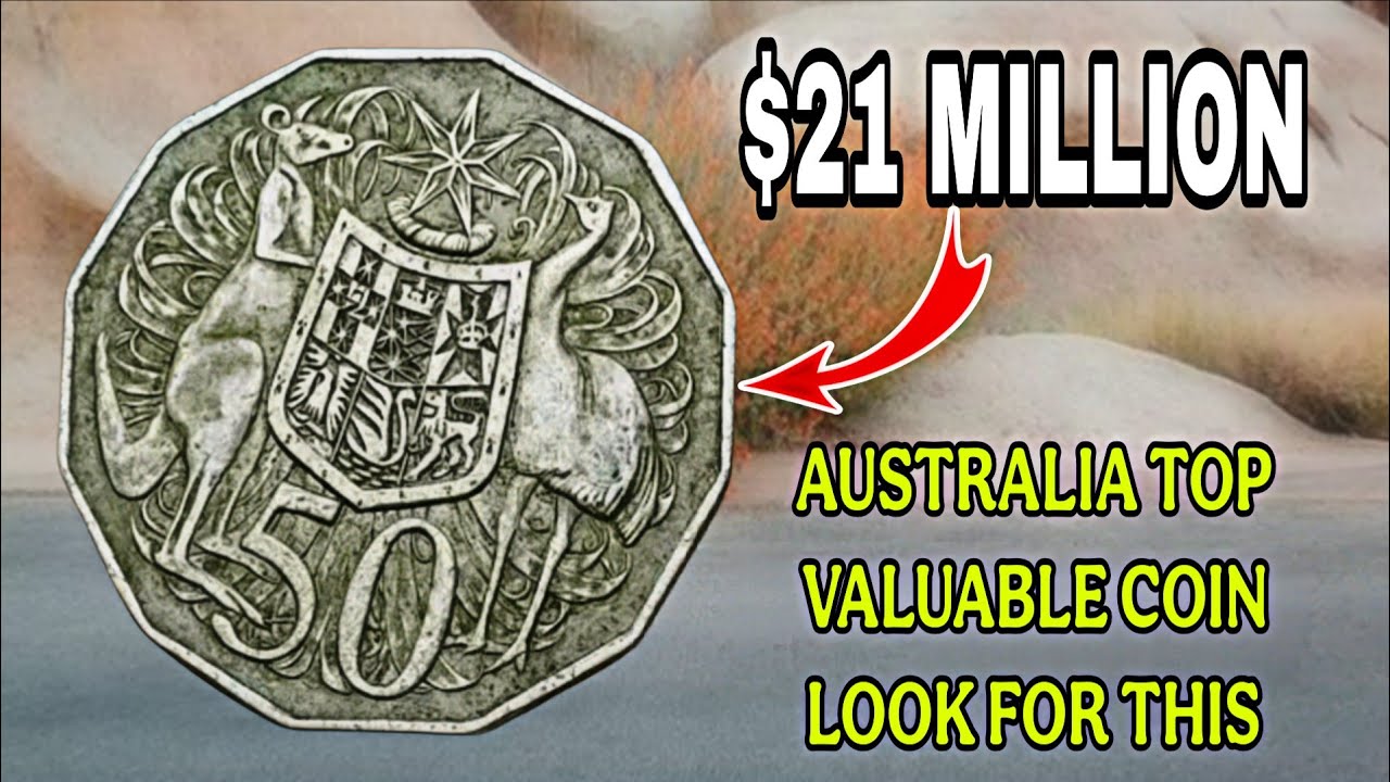 Australia 50 Cent Elizabeth II Coin | 1969, 1971 & 1999 | Rare Value & History