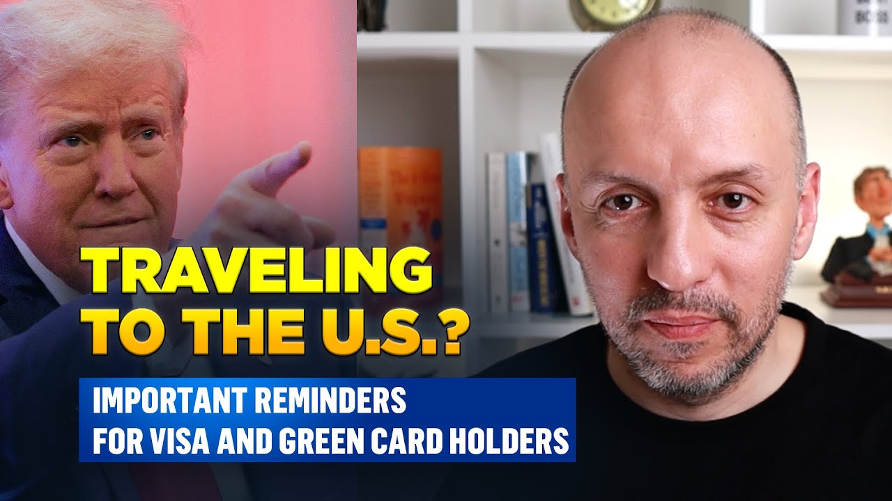 Green Card & Visa Holders: Avoid These Mistakes Before Entering the U.S. #immigrationupdates