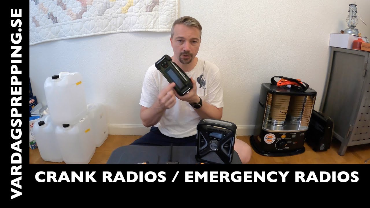 English - Starting Prepping - Emergency radio