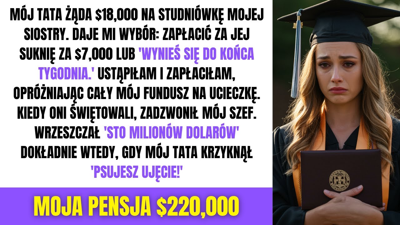 Tata Zmusił Mnie Opłacić Bal Ulubieńca za 18 Tys., Groził Eksmisją — Potem Zadzwonił Szef