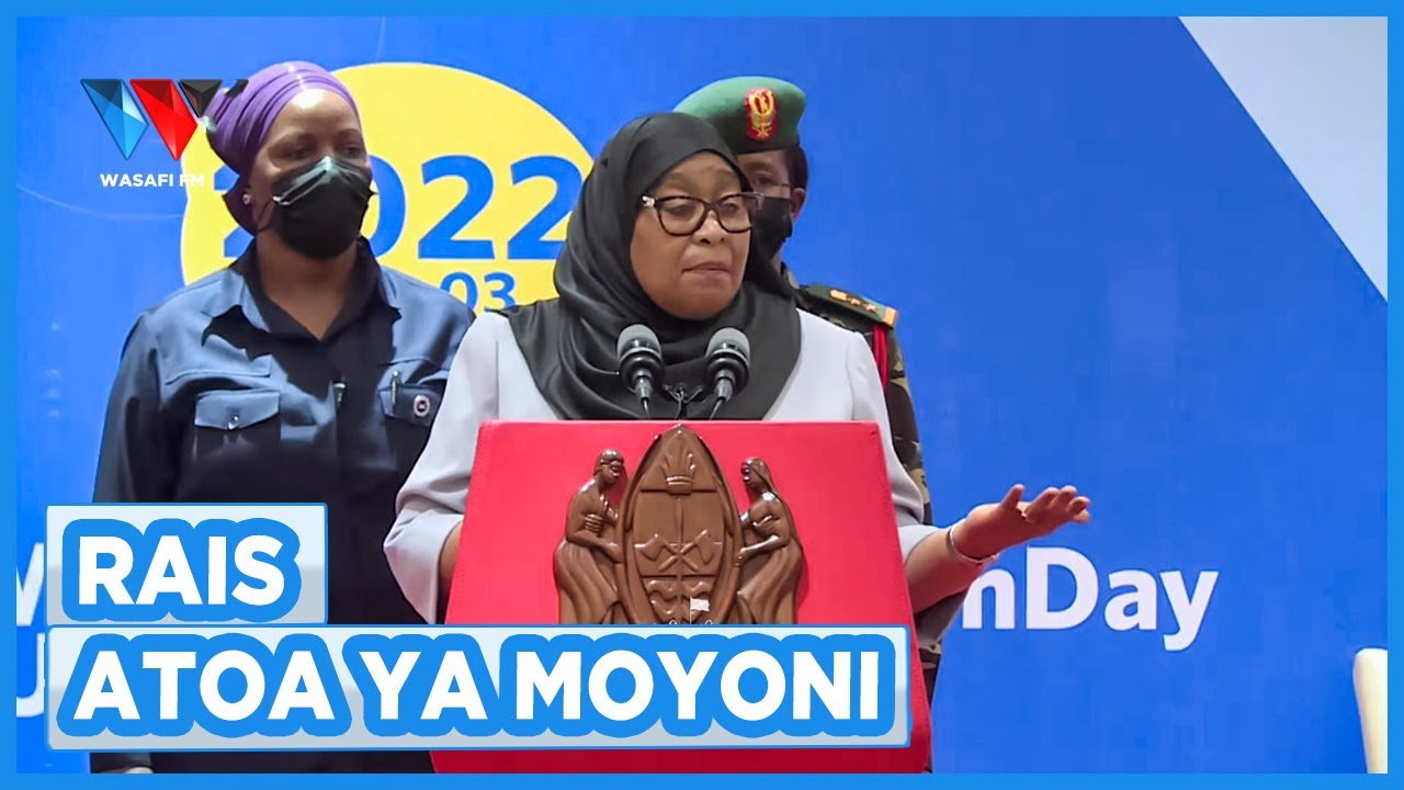 RAIS SAMIA LEO KATOA YA MOYONI - 