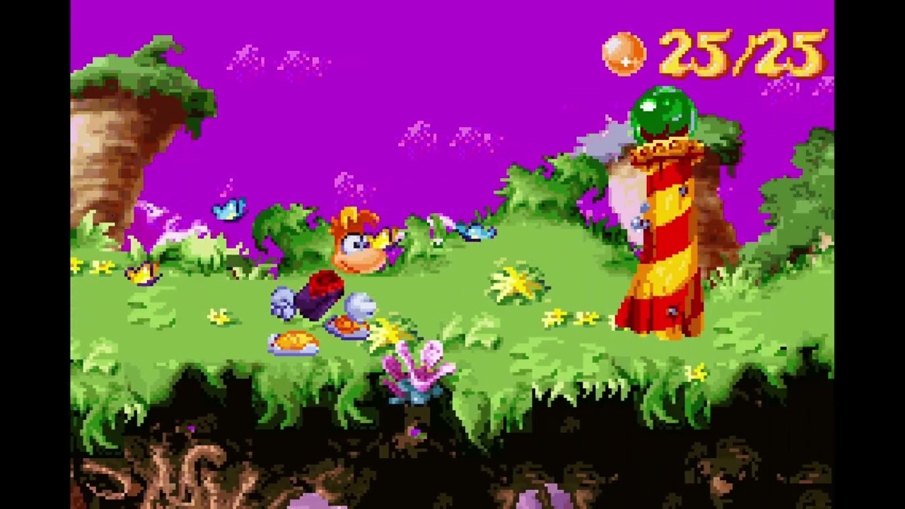 Rayman 3(GBA) - Forgotten Forest