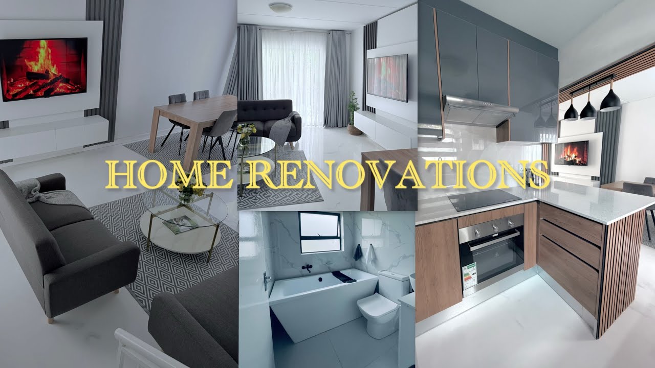 Home Renovations | Kitchen, Living Room & Bathroom Makeover