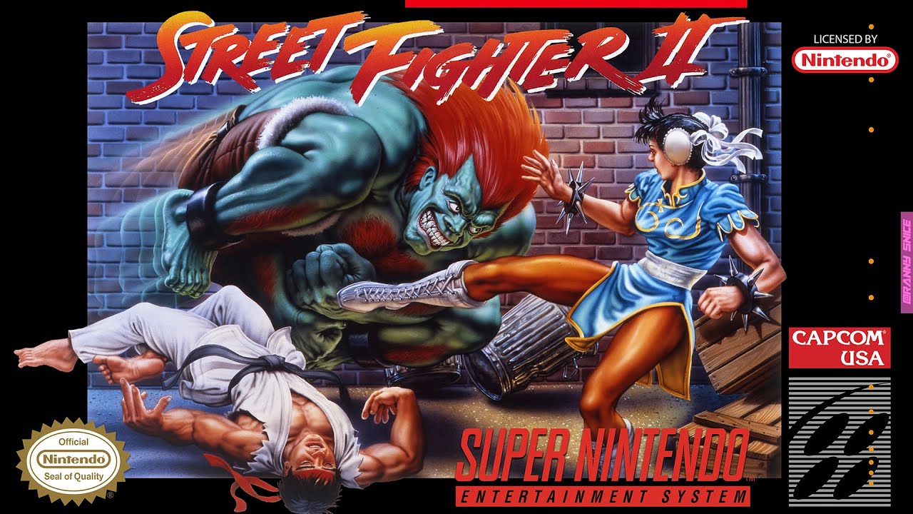 Street Fighter II SNES MiSTer FPGA Wallpaper