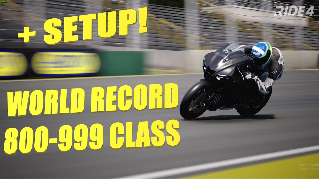 RIDE 4 - INTERLAGOS WORLD RECORD (800-999 CLASS) + SETUP!