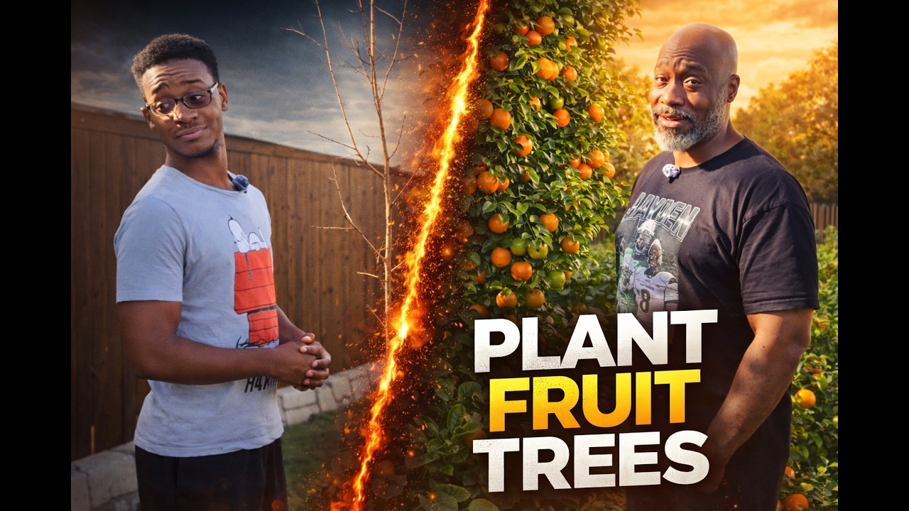 Family Garden: How to Plant Fruit Trees for Self-Reliance & Food Security Step-by-Step