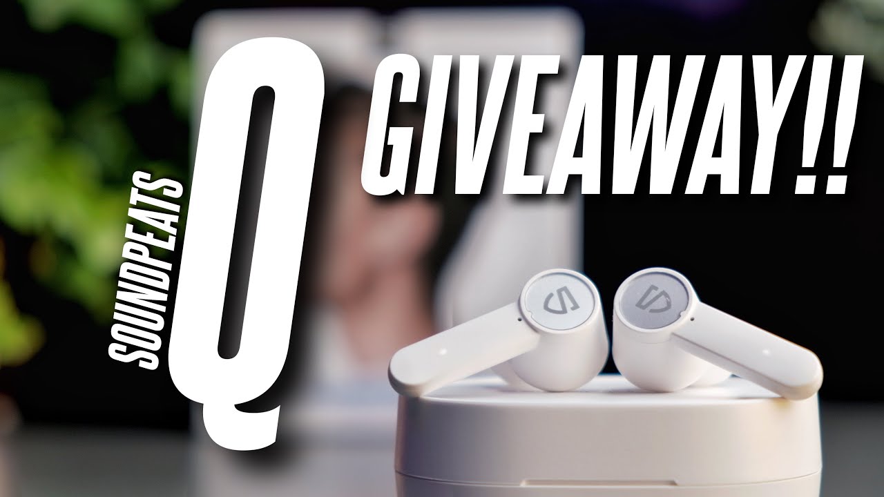 GIVEAWAY!! Soundpeats Q Unboxing and Review!