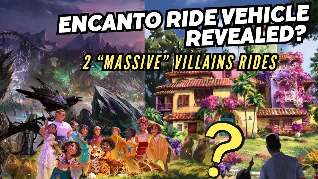 Encanto’s Ride Vehicles & Animal Kingdom Focus Revealed? | 2 “Massive