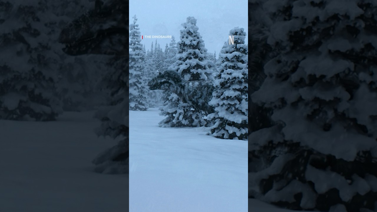 Can you spot the dinosaur? 👀 The Dinosaurs, now playing on Netflix!