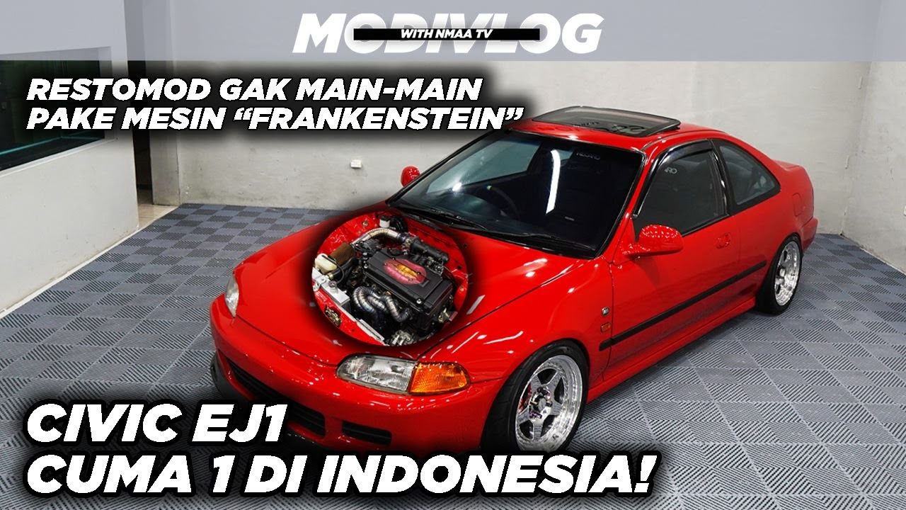 Bisa Ada di Indonesia?? | Fully Body Shell Restomod Honda Civic Coupe (EJ1) 1992