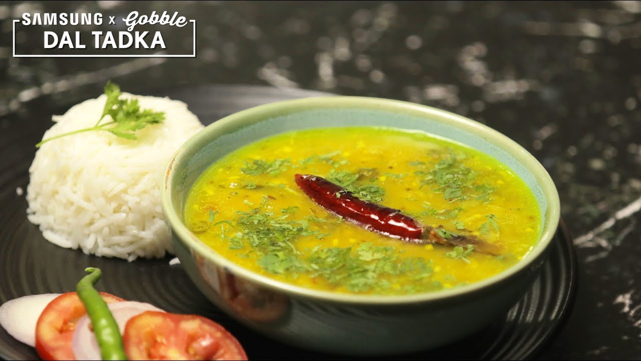 Gobble | Dal Tadka | दाल तड़का |Easy Microwave Recipes| How To Make Dal Tadka in Samsung Smart Oven