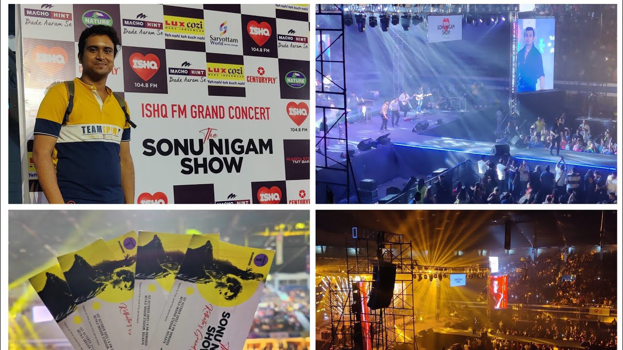 Sonu Nigam Live Concert | Kolkata Netaji Indoor Stadium | 01 Oct 2023 [Full HD]