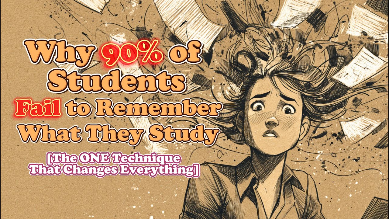Why 90% of Students Fail to Remember What They Study#studytechniques #5amclub