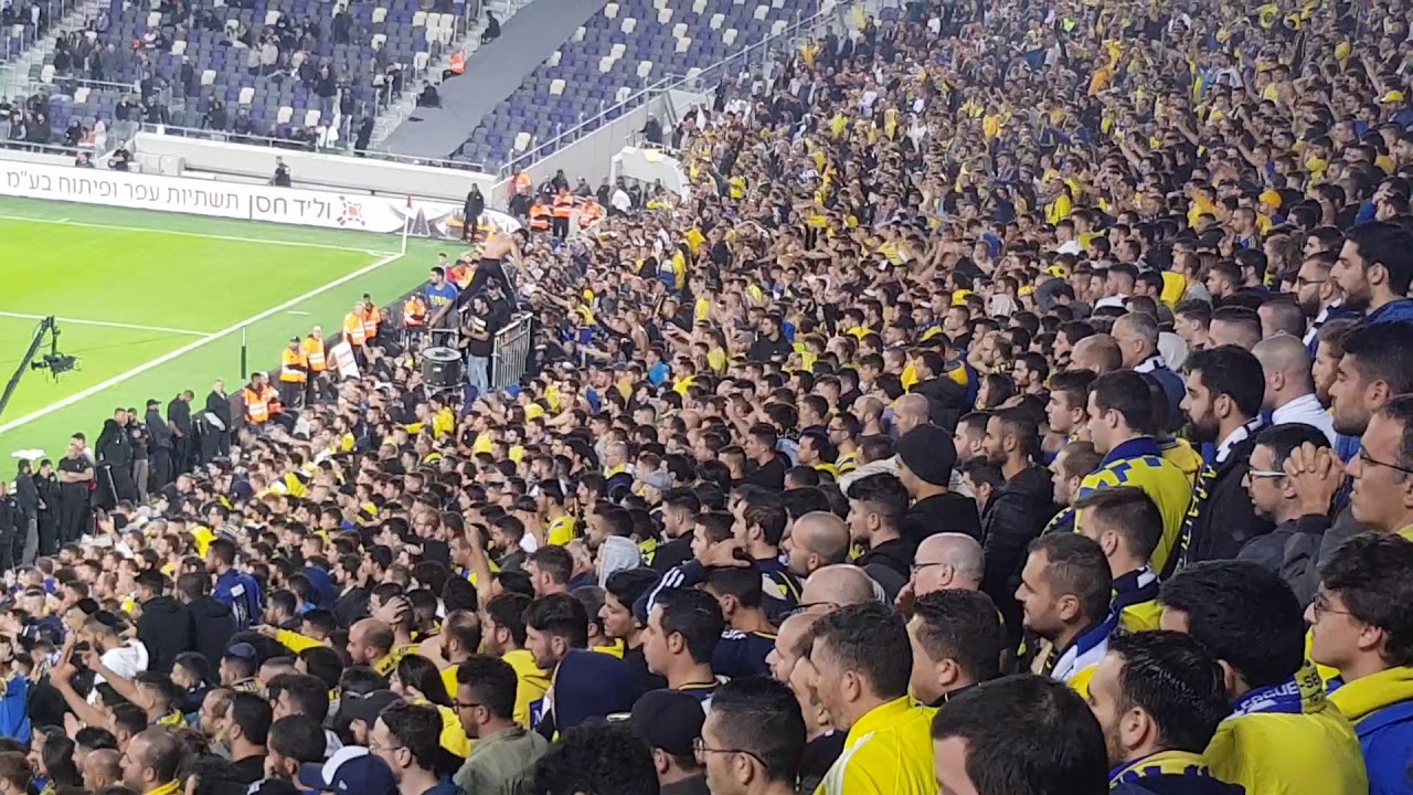 הדרבי של תל אביב 4.12.19 הקהל פה משתגע עידוד מדהים