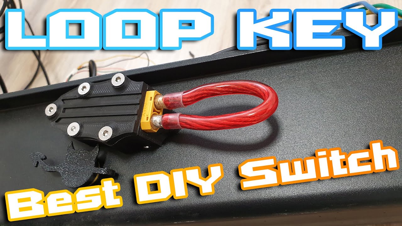 Loop Key for Escoot & Ebike 🚀 Must have ON/OFF switch for Power Upgrades and Powerful Escoots ⚡