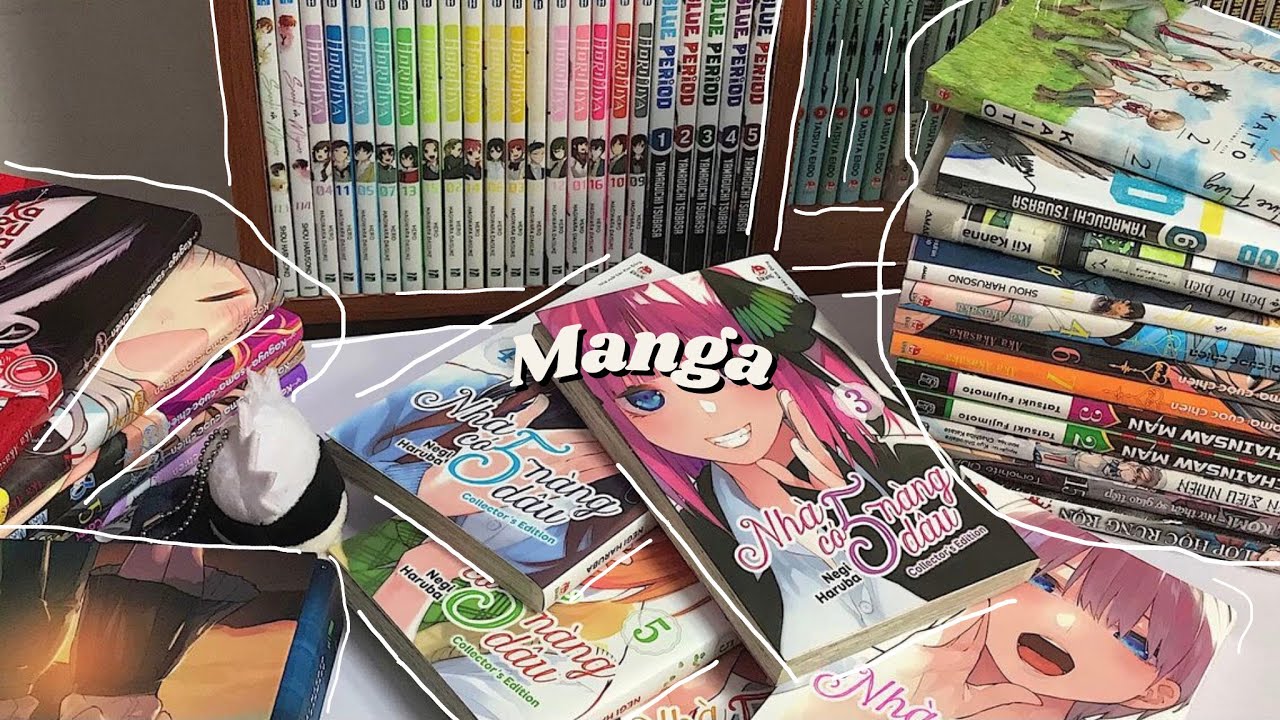 unboxing manga + manga haul🎄chainsaw man,kaguya,blue flag,kỳ án siêu nhiên,người lạ bên bờ biển,…