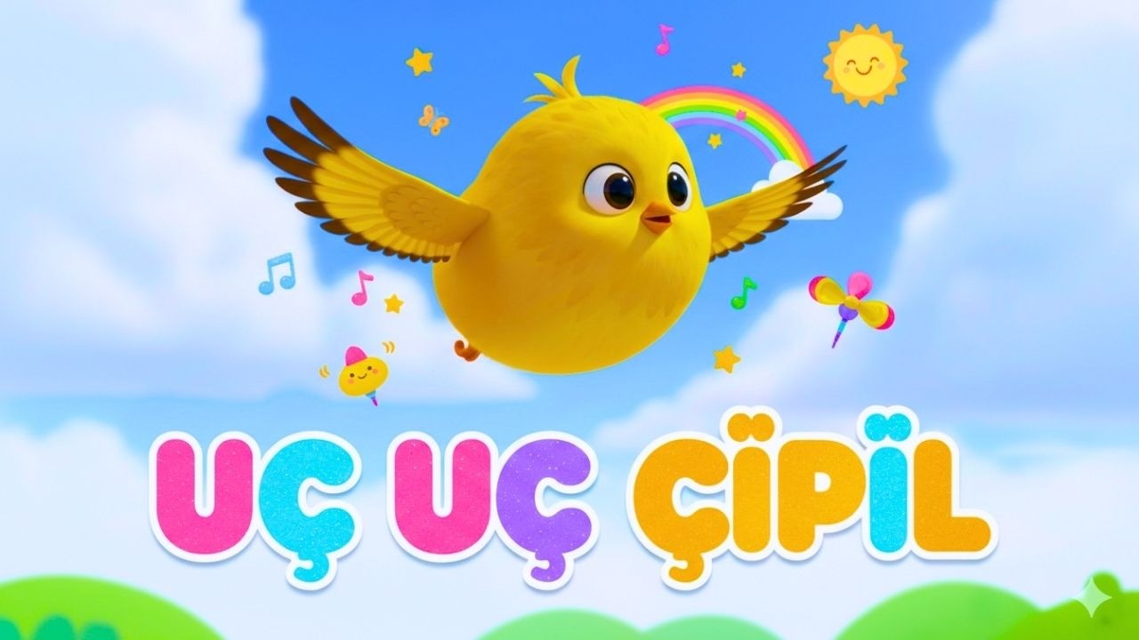 Uç Uç Çipil | Neşeli Minik Kuş Şarkısı