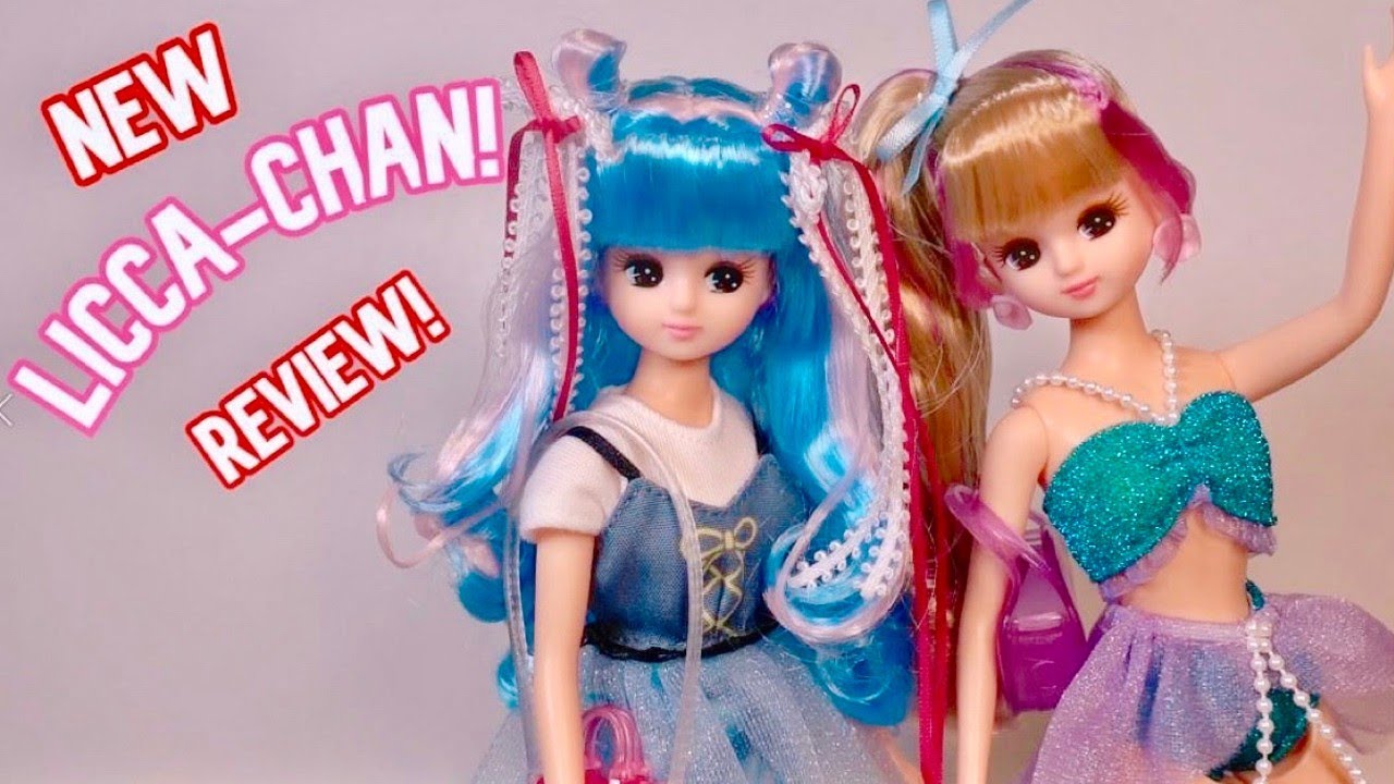 They’re ADORABLE! Licca-chan JELLY FISH DOLL! & Fashion Pack! Review from Japan