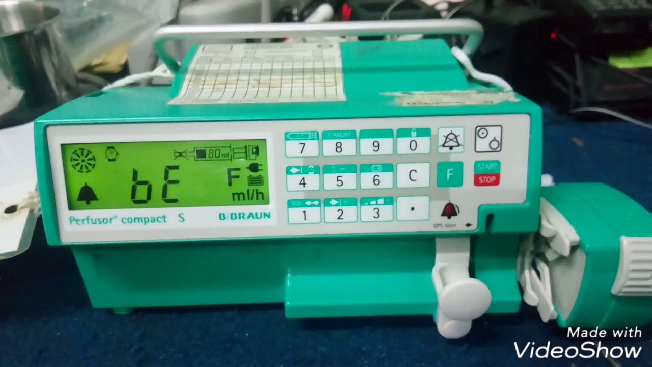 MENGATASI ERROR 046 SYRINGE PUMP MERK B BRAUN TYPE PERFUSOR COMPACT S