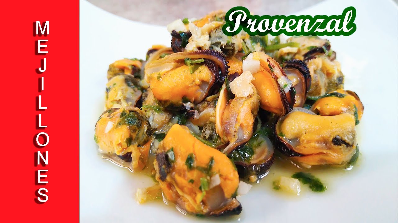 MEJILLONES a la PROVENZAL - Sin cascara! 😍