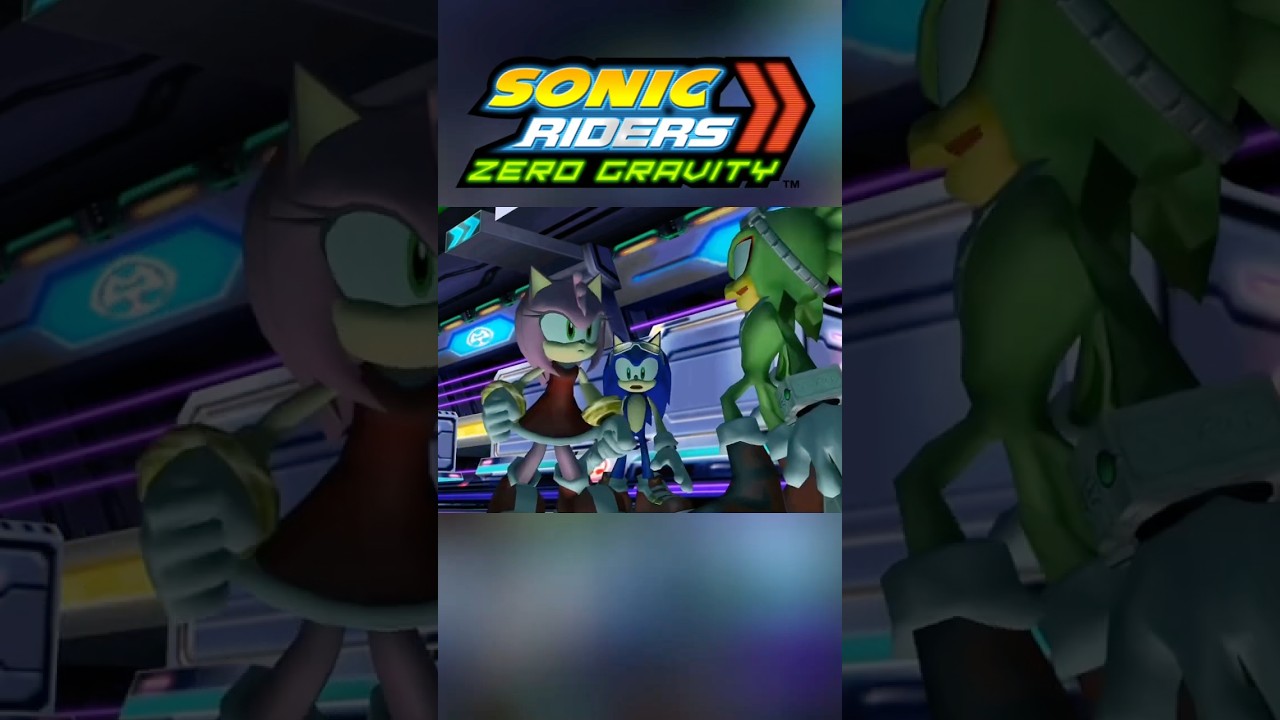 Соник защищает Эми от Ястреба Джета || Sonic Riders Zero Gravity #Sonamy #Sonic #amyrose